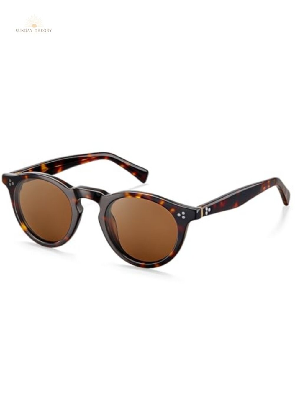 Retro Acetate Polarized Sunglasses UV400 Men's Vintage Style